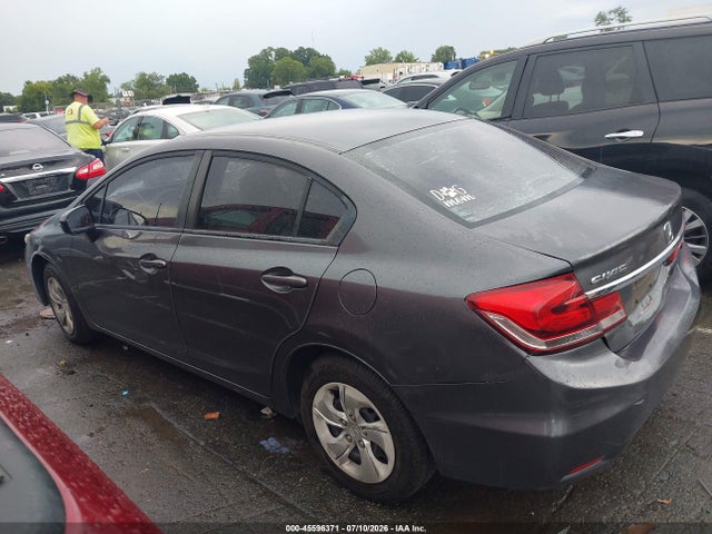 Aukcja sprzedaży 2015 Honda Civic Lx, vin: 19XFB2F5XFE104448, numer aukcji: 45596371