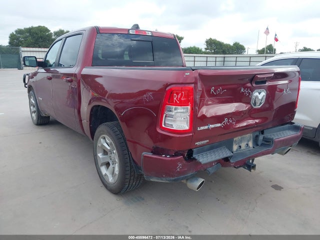 Продажа на аукционе авто 2019 Ram 1500 Big Horn/lone Star  4x2 5'7 Box, vin: 1C6RREFT8KN893950, номер лота: 45596472