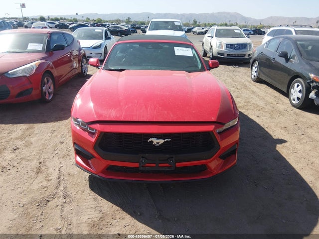 2025 Ford Mustang Ecoboost Premium მანქანა იყიდება აუქციონზე, vin: 1FAGP8UH1S5105652, აუქციონის ნომერი: 45596497