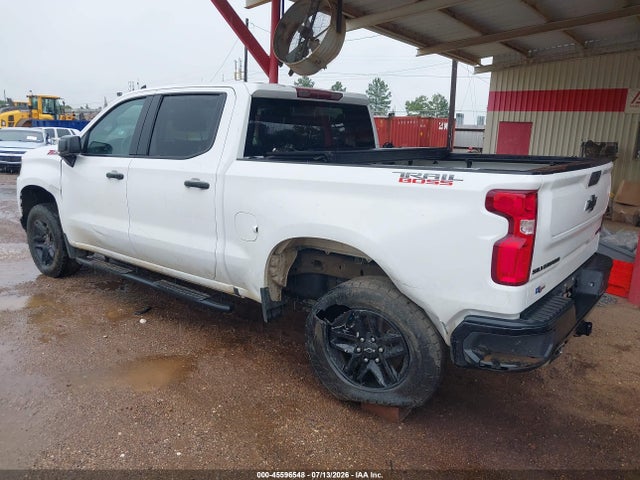 Продаж на аукціоні авто 2021 Chevrolet Silverado 1500 4wd  Short Bed Custom Trail Boss, vin: 3GCPYCEF2MG419572, номер лоту: 45596548