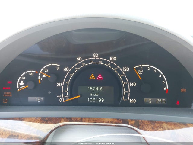 Продаж на аукціоні авто 2004 Mercedes-benz S 500, vin: WDBNG75JX4A419886, номер лоту: 45596565