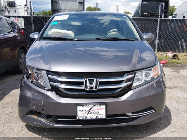 45596626 :رقم المزاد ، 5FNRL5H66FB037827 vin ، 2015 Honda Odyssey Ex-l مزاد بيع
