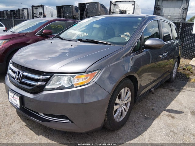45596626 :رقم المزاد ، 5FNRL5H66FB037827 vin ، 2015 Honda Odyssey Ex-l مزاد بيع