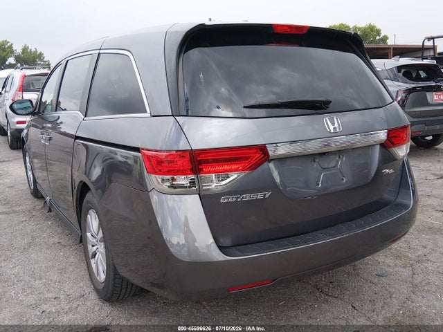 45596626 :رقم المزاد ، 5FNRL5H66FB037827 vin ، 2015 Honda Odyssey Ex-l مزاد بيع