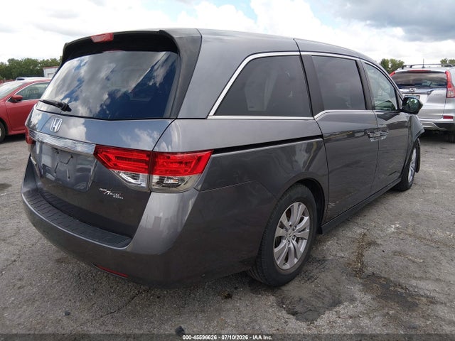 45596626 :رقم المزاد ، 5FNRL5H66FB037827 vin ، 2015 Honda Odyssey Ex-l مزاد بيع