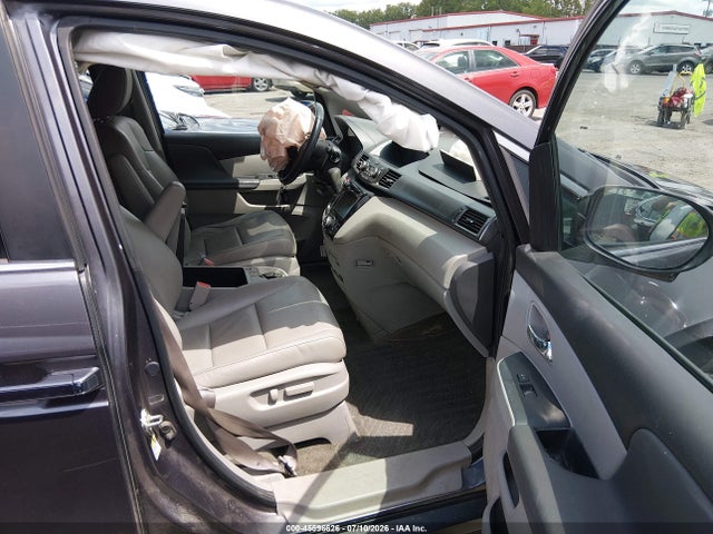 45596626 :رقم المزاد ، 5FNRL5H66FB037827 vin ، 2015 Honda Odyssey Ex-l مزاد بيع