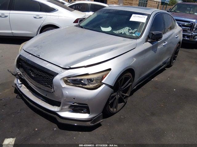 45596633 :رقم المزاد ، JN1BV7AP8EM687522 vin ، 2014 Infiniti Q50 Sport مزاد بيع