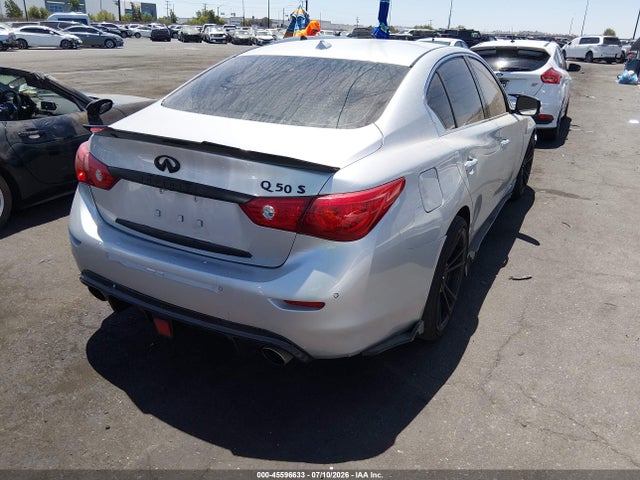 45596633 :رقم المزاد ، JN1BV7AP8EM687522 vin ، 2014 Infiniti Q50 Sport مزاد بيع