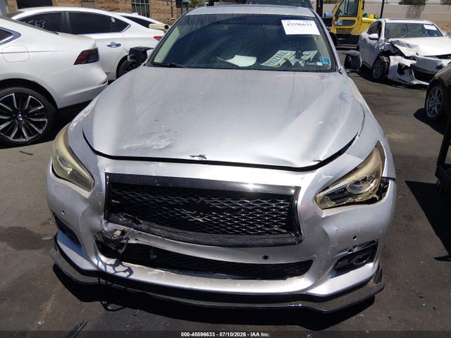 45596633 :رقم المزاد ، JN1BV7AP8EM687522 vin ، 2014 Infiniti Q50 Sport مزاد بيع