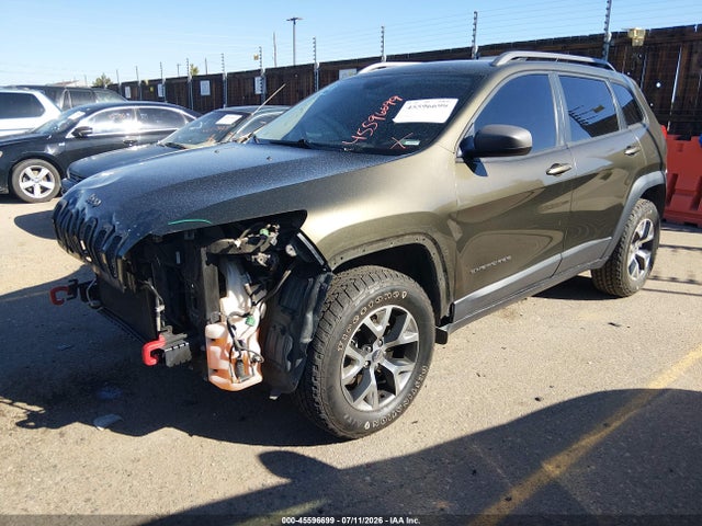 Продажа на аукционе авто 2014 Jeep Cherokee Trailhawk, vin: 1C4PJMBS9EW210246, номер лота: 45596699