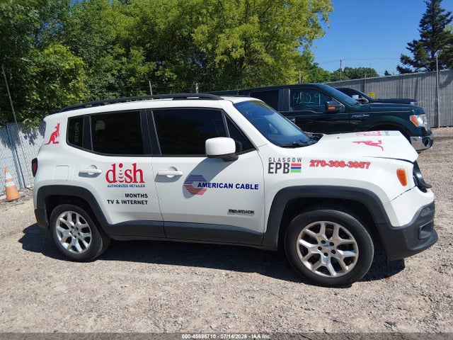 2015 Jeep Renegade Latitude მანქანა იყიდება აუქციონზე, vin: ZACCJABT0FPB27809, აუქციონის ნომერი: 45596710