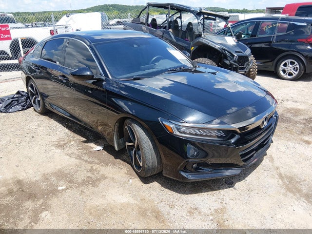 45596750 :رقم المزاد ، 1HGCV1F30MA079435 vin ، 2021 Honda Accord Sport مزاد بيع