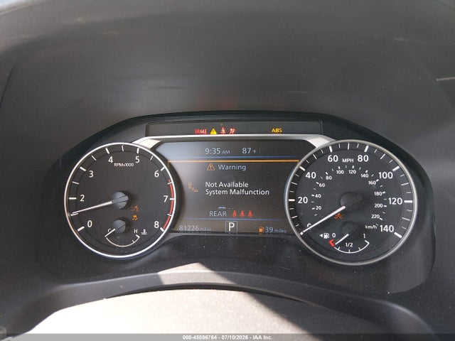 Продаж на аукціоні авто 2023 Nissan Altima Sv Fwd, vin: 1N4BL4DV5PN399231, номер лоту: 45596764