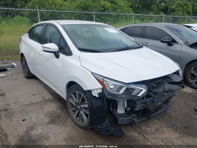 2021 Nissan Versa Sv Xtronic Cvt მანქანა იყიდება აუქციონზე, vin: 3N1CN8EV9ML922411, აუქციონის ნომერი: 45596767