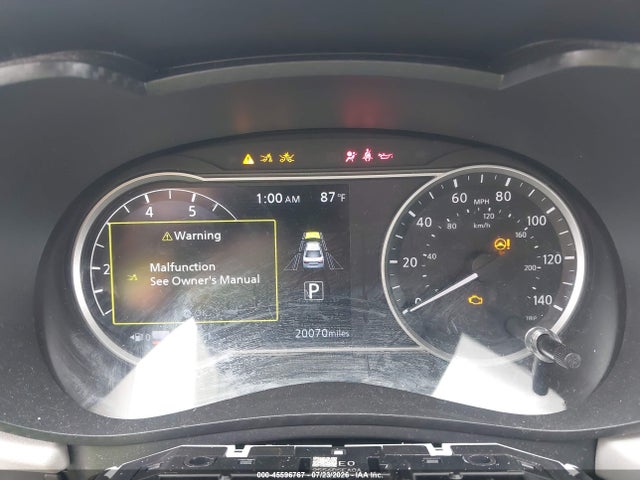 45596767 :رقم المزاد ، 3N1CN8EV9ML922411 vin ، 2021 Nissan Versa Sv Xtronic Cvt مزاد بيع