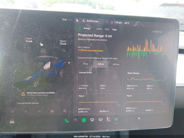 Aukcja sprzedaży 2023 Tesla Model Y Awd/long Range Dual Motor All-wheel Drive, vin: 7SAYGAEE6PF779816, numer aukcji: 45596769