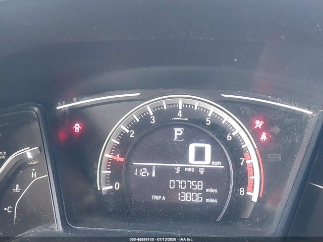 Honda Civic Lx 2018 19XFC2F51JE203844 Image 7