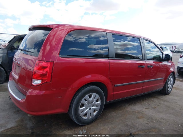 45596791 :رقم المزاد ، 2C4RDGBG4ER226618 vin ، 2014 Dodge Grand Caravan American Value Pkg مزاد بيع