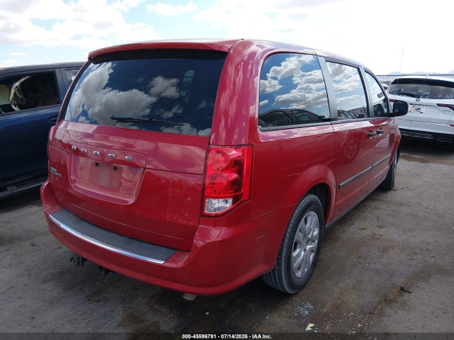 45596791 :رقم المزاد ، 2C4RDGBG4ER226618 vin ، 2014 Dodge Grand Caravan American Value Pkg مزاد بيع