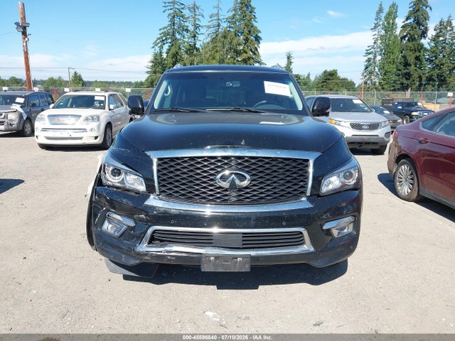 2016 Infiniti Qx80 Limited მანქანა იყიდება აუქციონზე, vin: JN8AZ2NE9G9125728, აუქციონის ნომერი: 45596840