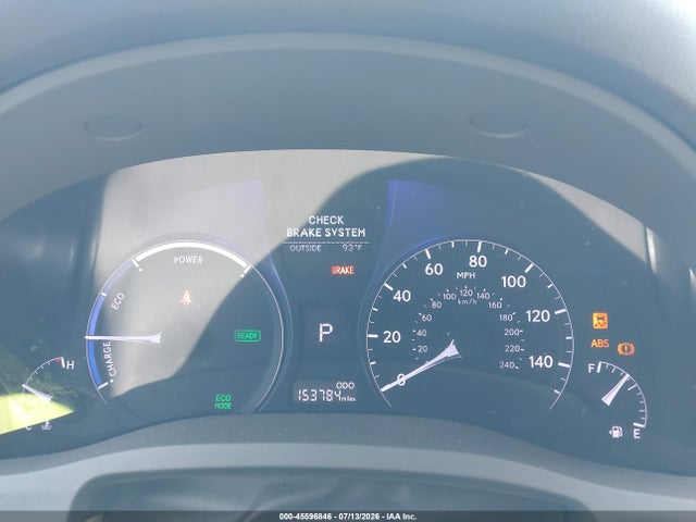 2013 Lexus Rx 450h მანქანა იყიდება აუქციონზე, vin: JTJBC1BA0D2439234, აუქციონის ნომერი: 45596846