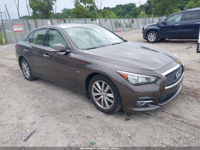 Продаж на аукціоні авто 2016 Infiniti Q50 3.0t Premium, vin: JN1EV7AR7GM343617, номер лоту: 45596875