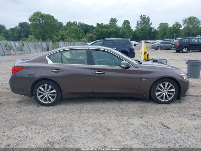Продаж на аукціоні авто 2016 Infiniti Q50 3.0t Premium, vin: JN1EV7AR7GM343617, номер лоту: 45596875