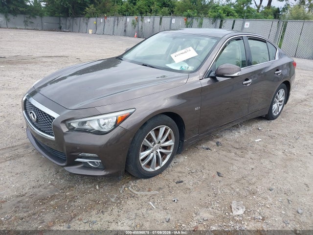 Продаж на аукціоні авто 2016 Infiniti Q50 3.0t Premium, vin: JN1EV7AR7GM343617, номер лоту: 45596875