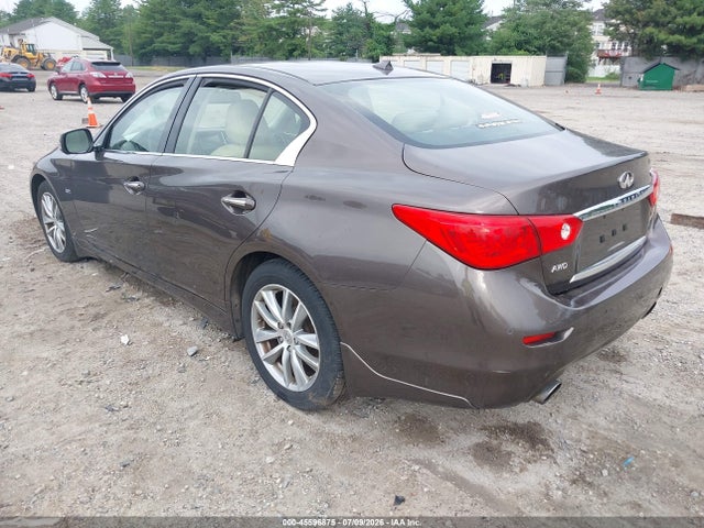 Продаж на аукціоні авто 2016 Infiniti Q50 3.0t Premium, vin: JN1EV7AR7GM343617, номер лоту: 45596875