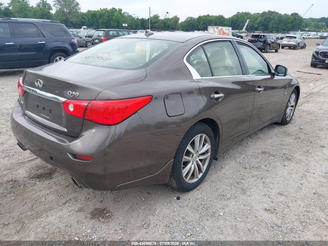Продаж на аукціоні авто 2016 Infiniti Q50 3.0t Premium, vin: JN1EV7AR7GM343617, номер лоту: 45596875