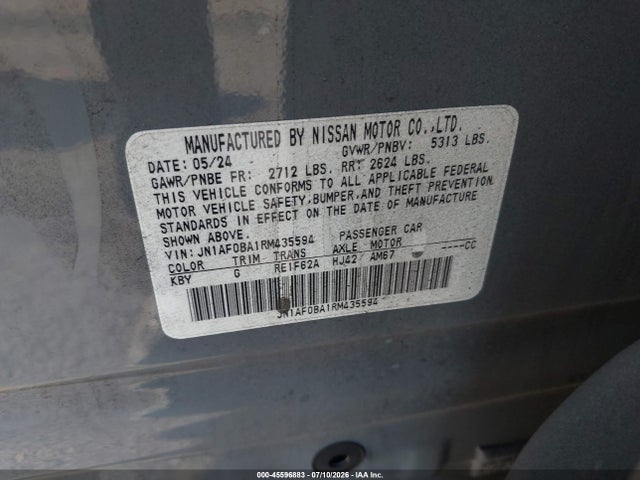 Nissan Ariya Engage 2024 JN1AF0BA1RM435594 Image 9