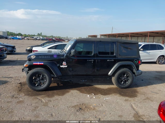 Продаж на аукціоні авто 2022 Jeep Wrangler Unlimited Willys 4x4, vin: 1C4HJXDG0NW194663, номер лоту: 45596932
