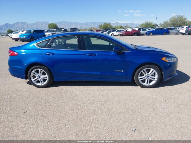 3FA6P0UUXJR100665 Ford Fusion Hybrid S