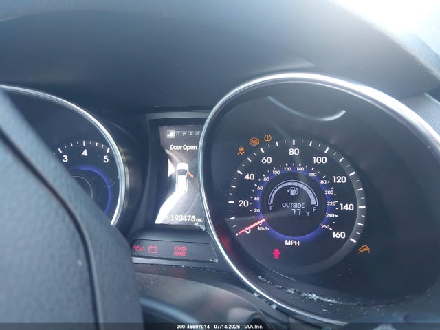 2013 Hyundai Santa Fe Sport მანქანა იყიდება აუქციონზე, vin: 5XYZUDLB6DG102404, აუქციონის ნომერი: 45597014