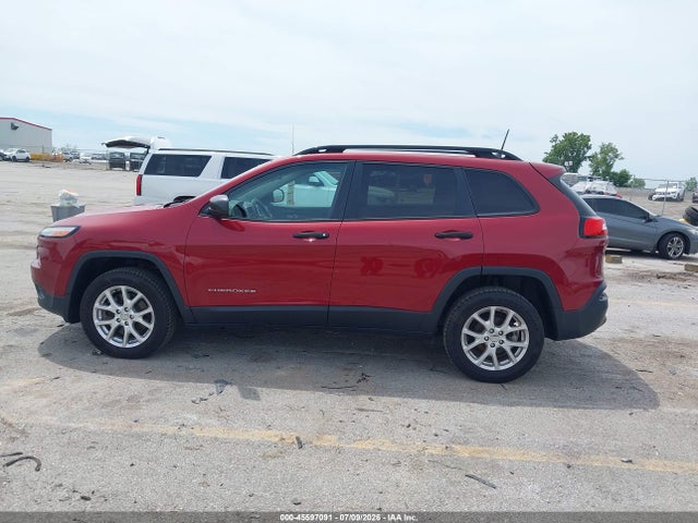 2016 Jeep Cherokee Sport მანქანა იყიდება აუქციონზე, vin: 1C4PJLAB0GW216872, აუქციონის ნომერი: 45597091