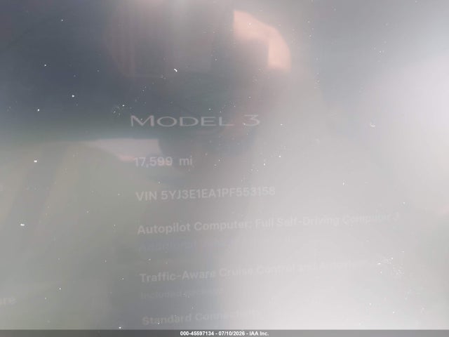 Tesla Model 3 Rear-wheel Drive 2023 5YJ3E1EA1PF553158 Image 15