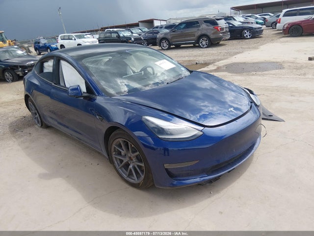 2022 Tesla Model 3 Long Range Dual Motor All-wheel Drive მანქანა იყიდება აუქციონზე, vin: 5YJ3E1EB0NF234355, აუქციონის ნომერი: 45597179