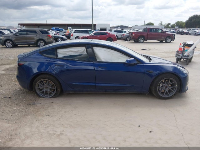 45597179 :رقم المزاد ، 5YJ3E1EB0NF234355 vin ، 2022 Tesla Model 3 Long Range Dual Motor All-wheel Drive مزاد بيع