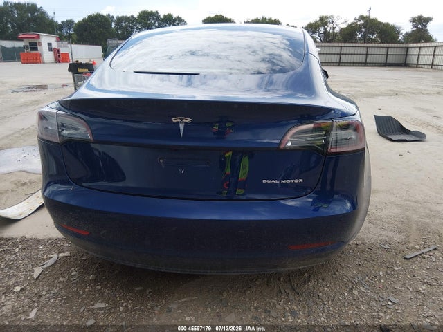 45597179 :رقم المزاد ، 5YJ3E1EB0NF234355 vin ، 2022 Tesla Model 3 Long Range Dual Motor All-wheel Drive مزاد بيع