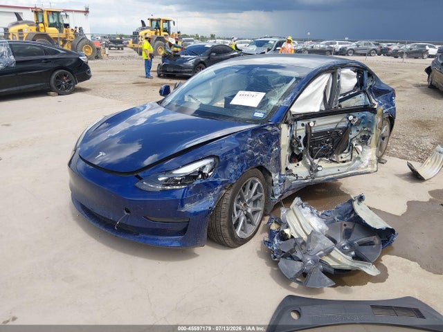 45597179 :رقم المزاد ، 5YJ3E1EB0NF234355 vin ، 2022 Tesla Model 3 Long Range Dual Motor All-wheel Drive مزاد بيع
