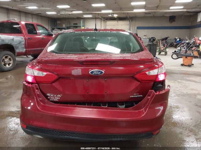 45597231 :رقم المزاد ، 1FADP3F26DL224455 vin ، 2013 Ford Focus Se مزاد بيع
