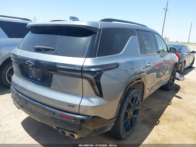 2025 Chevrolet Traverse Fwd Rs მანქანა იყიდება აუქციონზე, vin: 1GNERLRS3SJ167331, აუქციონის ნომერი: 45597340