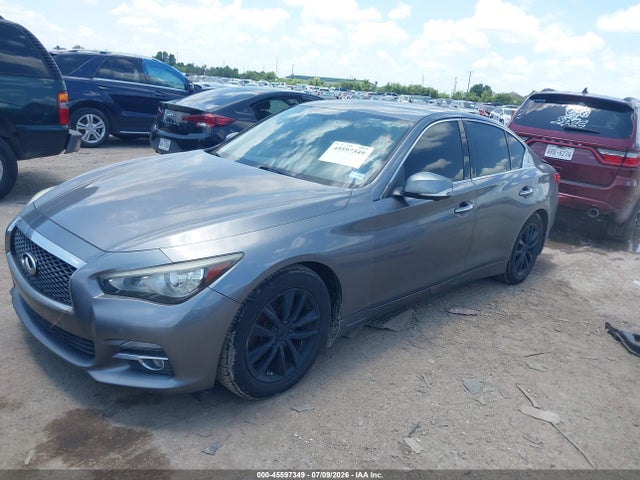 2016 Infiniti Q50 3.0t Premium მანქანა იყიდება აუქციონზე, vin: JN1EV7AP3GM304022, აუქციონის ნომერი: 45597349