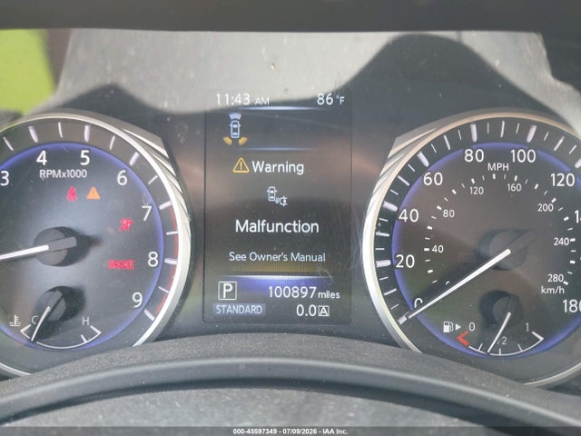 2016 Infiniti Q50 3.0t Premium მანქანა იყიდება აუქციონზე, vin: JN1EV7AP3GM304022, აუქციონის ნომერი: 45597349