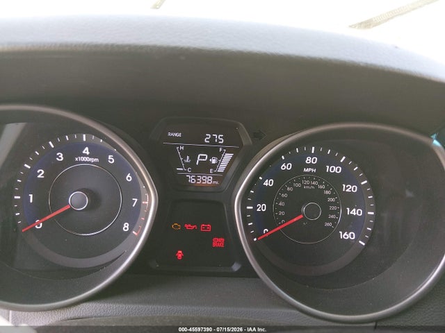 Hyundai Elantra Limited 2014 5NPDH4AE3EH476328 Image 7