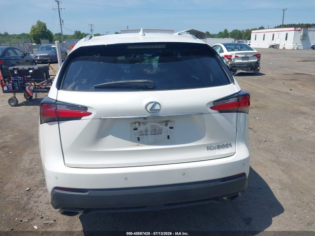 Продажа на аукционе авто 2016 Lexus Nx 200t, vin: JTJBARBZ7G2085758, номер лота: 45597428