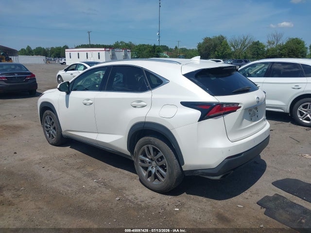 Продажа на аукционе авто 2016 Lexus Nx 200t, vin: JTJBARBZ7G2085758, номер лота: 45597428
