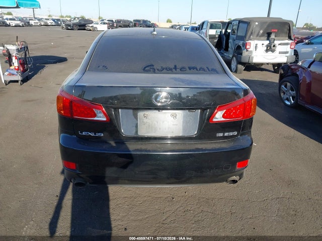 Продаж на аукціоні авто 2010 Lexus Is 250, vin: JTHBF5C20A5110423, номер лоту: 45597471