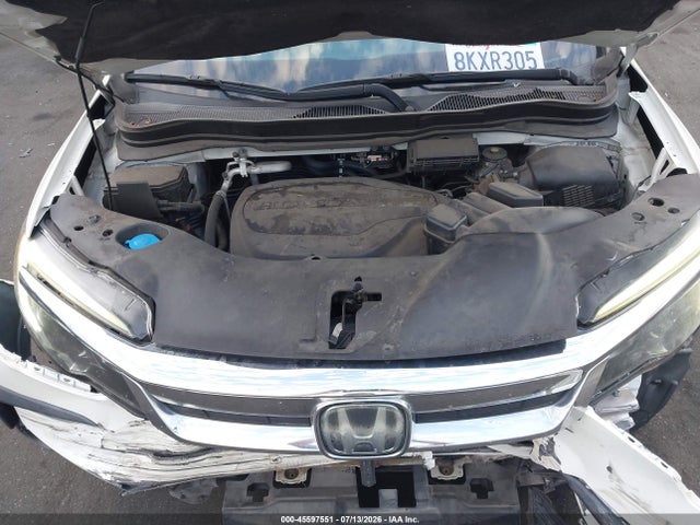 Honda Pilot Ex-l 2019 5FNYF5H42KB021720 Image 10