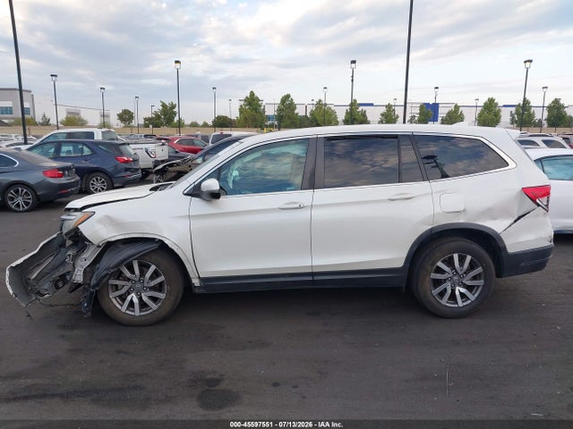 Honda Pilot Ex-l 2019 5FNYF5H42KB021720 Image 14